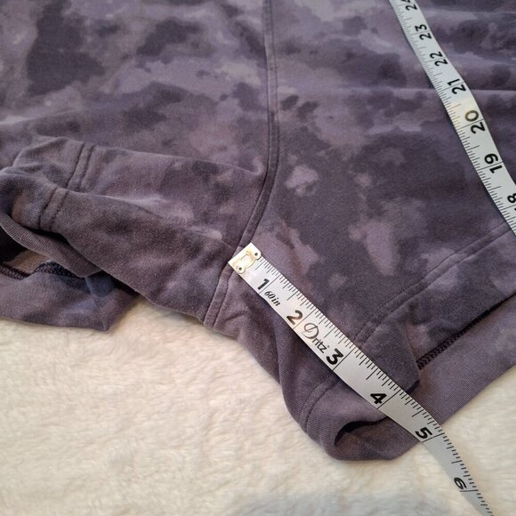 Athleta Shorts 4" Sz 1X Balance Printed Drawstring Waist Pull On Boho Workout - Picture 12 of 14